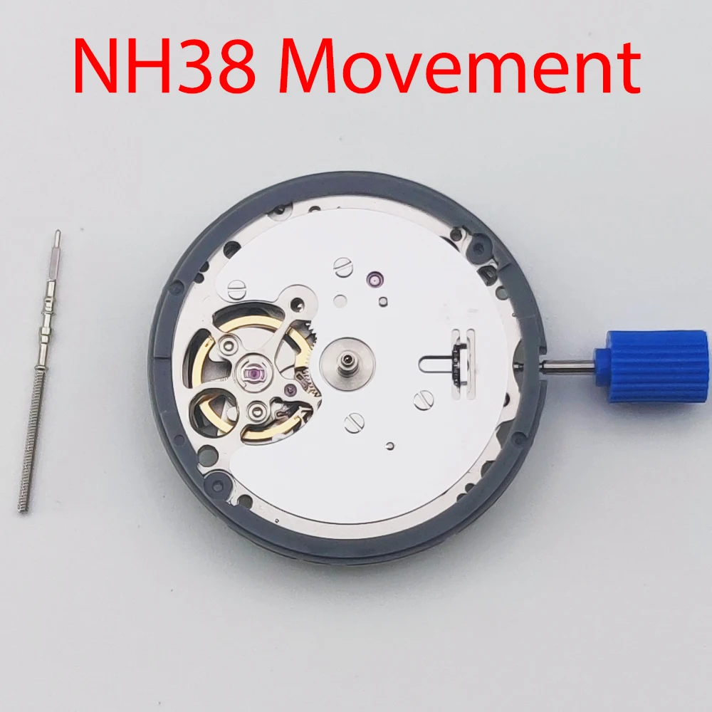 Mechanical Watch Movement NH38 Movement Mod Series Automatic High Accuracy Parts Twenty-four Jewels NH38 Movement Watch Movement