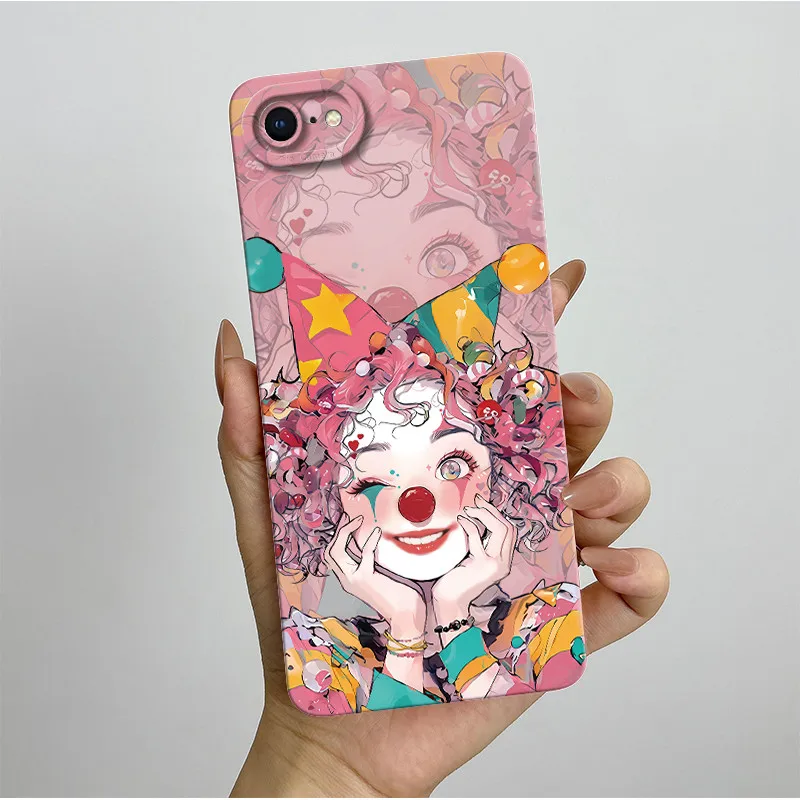 Aesthetic Soft Slim Silicone Phone Case with Full Bumper Protection