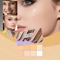 Correcteur mat doux dégradé - Correcteur crème haute couvrance pour les cernes, les rougeurs et les imperfections - Utilisation comme base de maquillage 2
