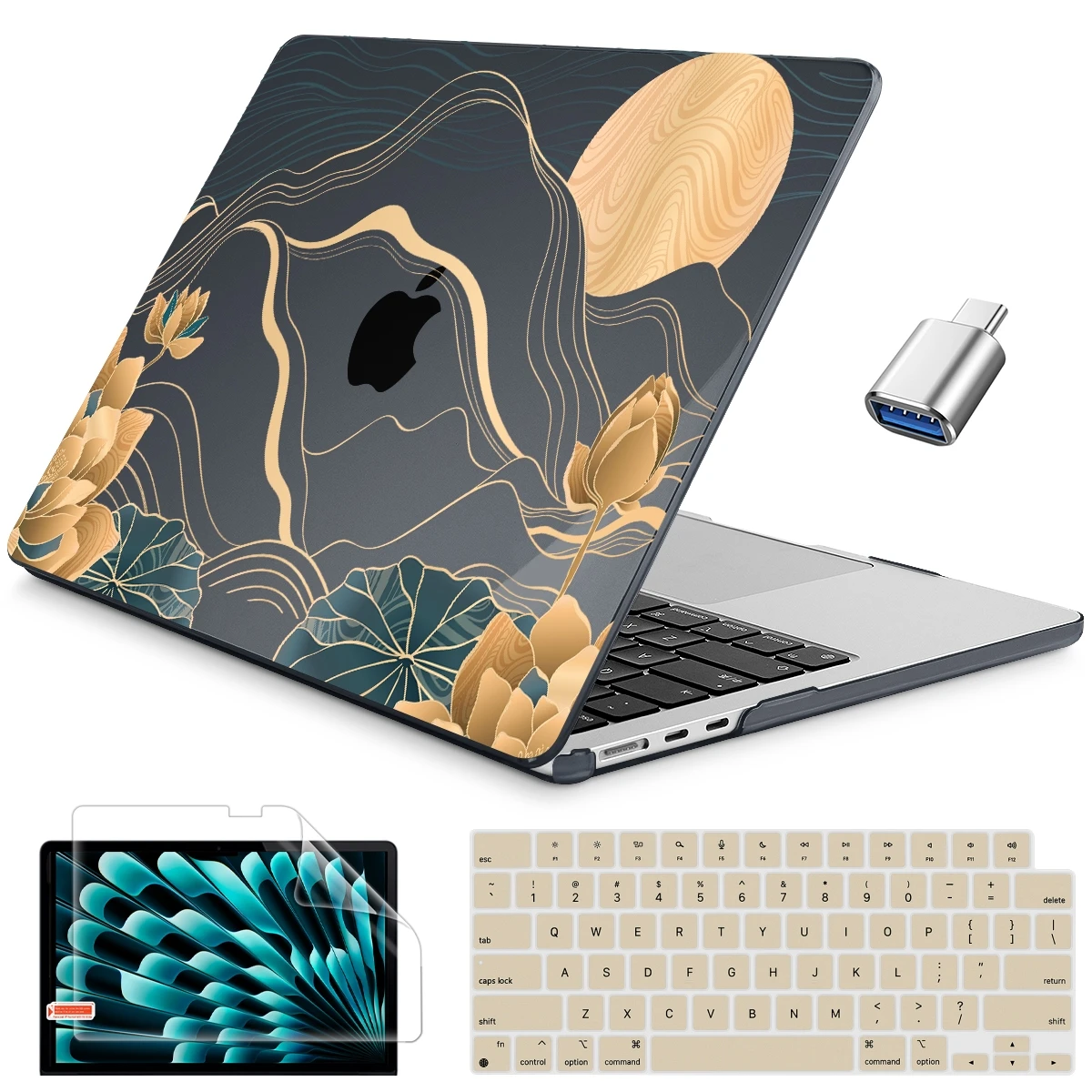 Rígido de Plástico para Macbook Air 153 Polegadas A2941 2023 m3 m2 Pro 14 16 A2779 A2780 ar 13 m1 m2 A2681 A2337 Case - Imagem 5