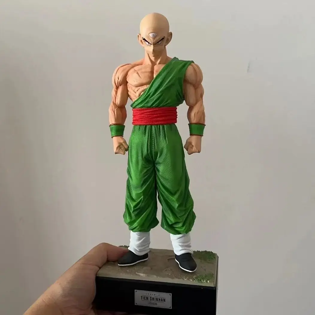 18/27cm Dragon Ball Anime Tenshinhan Figure Chouzoushu Tien Shinhan Figure Pvc Action Figure Gk Statue Collection Model Toy Gift