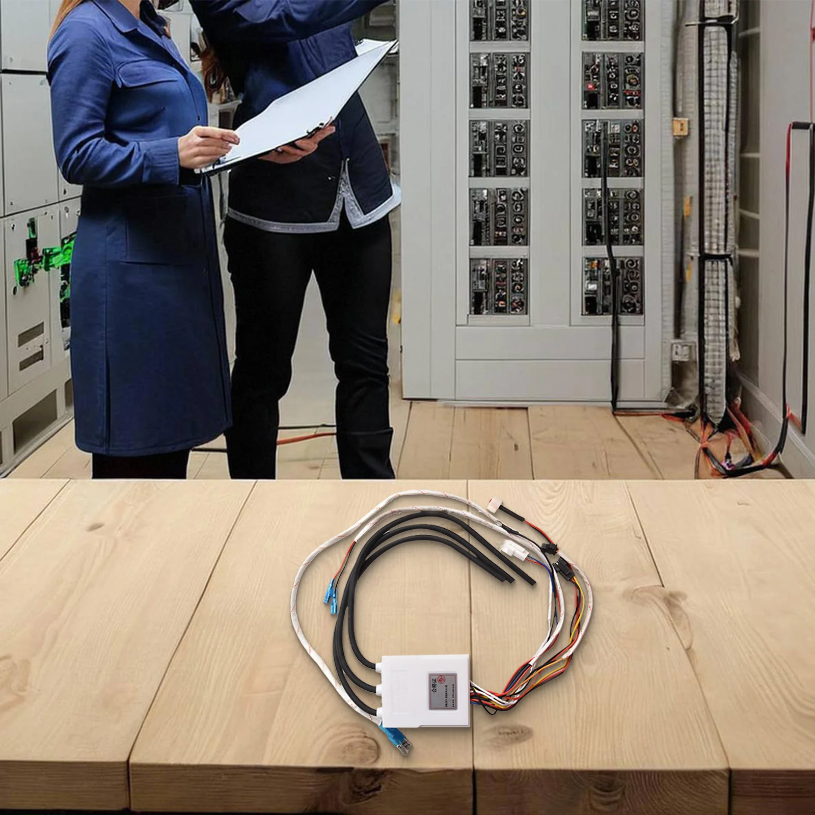 Accenditore A Impulsi Per Scaldabagno A Gas – FHS-14, Doppia Accensione, 14 Fili, Display Temperatura, DC 3V