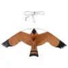 1.2M Flying Kite, 120x65cm Easy to Fly Bird Repelling Kite Kids Toys Scary Bird Kite Drive Bird Kite for Garden Park Beach 4