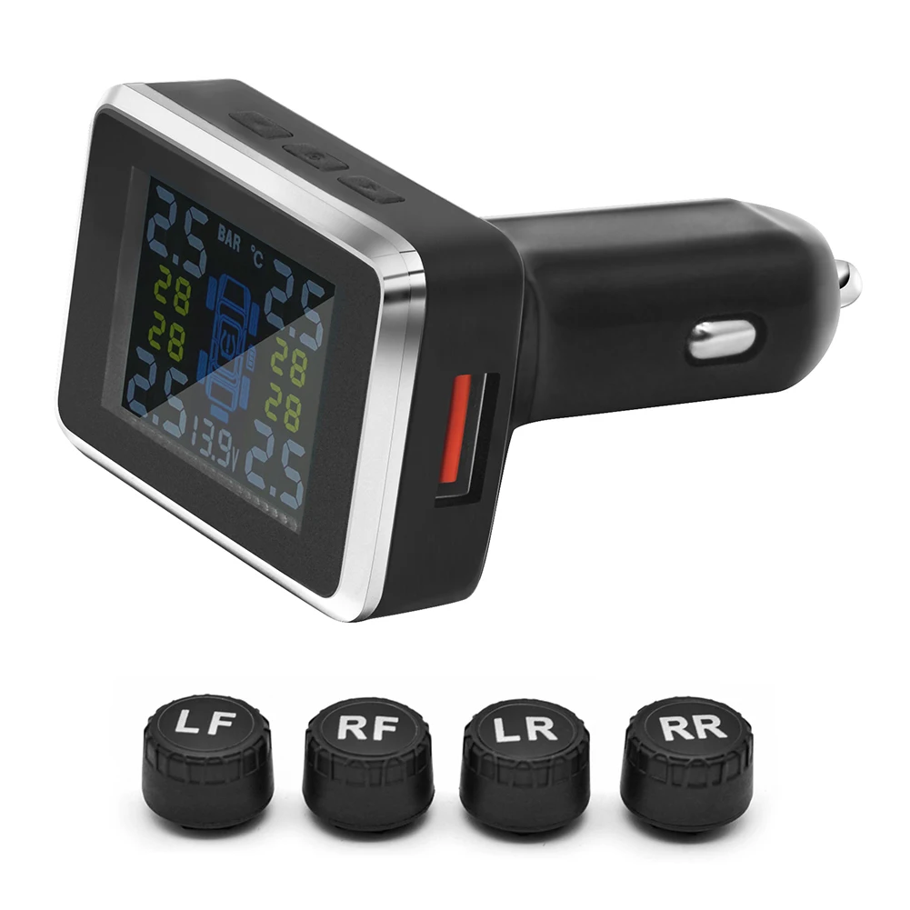ڵ TPMS Ÿ̾ з , LCD 4 ܺ , Ÿ̾ µ 