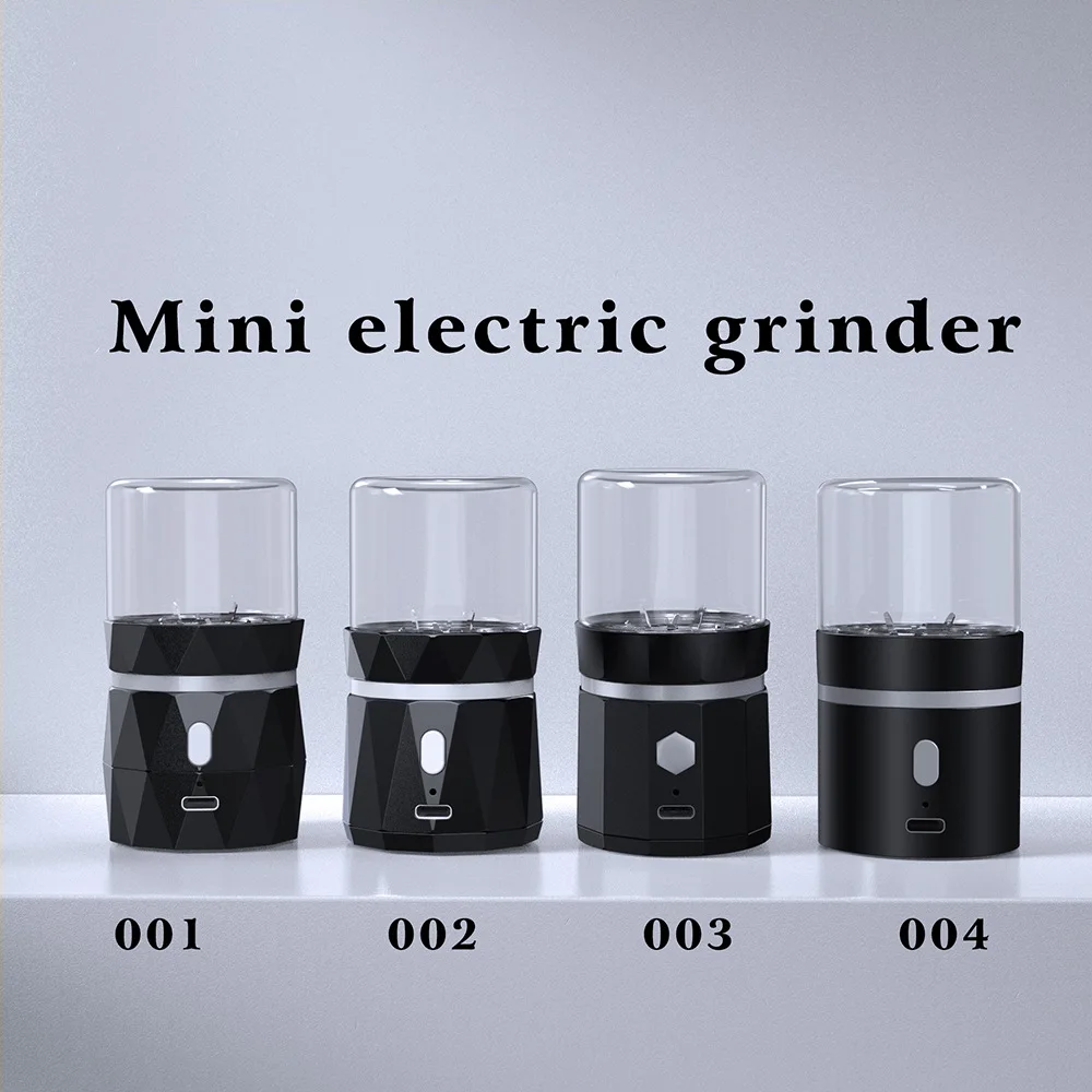 LTQ Electric Herb Grinder Tobacco Smoking Accessories Stainless Steel Tobacco Grinder Strong Shredder Smoke Pipe Accessories