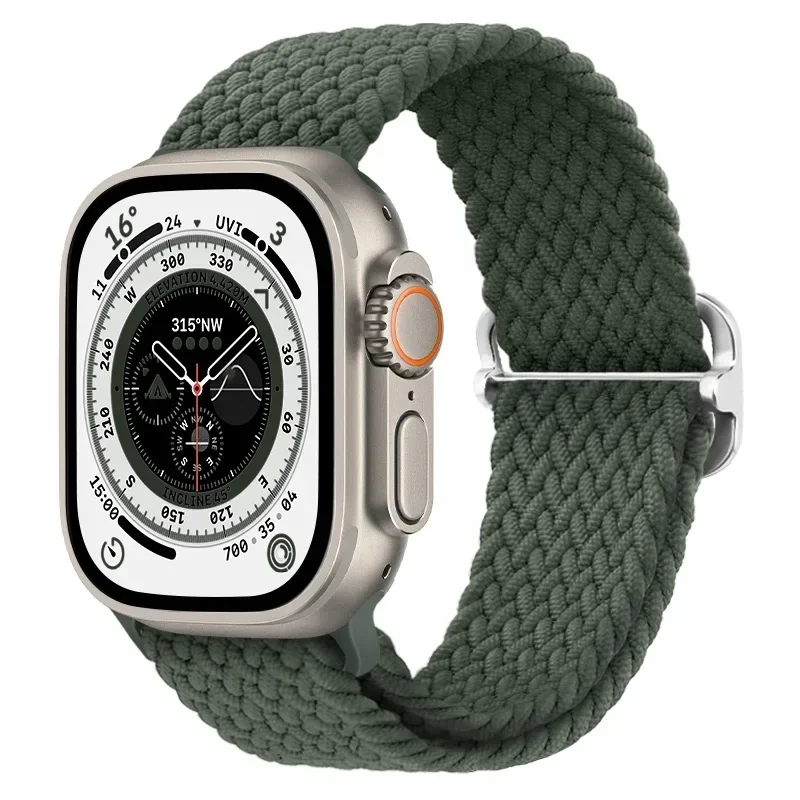 Adjustable Nylon Strap for Smartwatch - Versatile & Stylish Bracelet Band