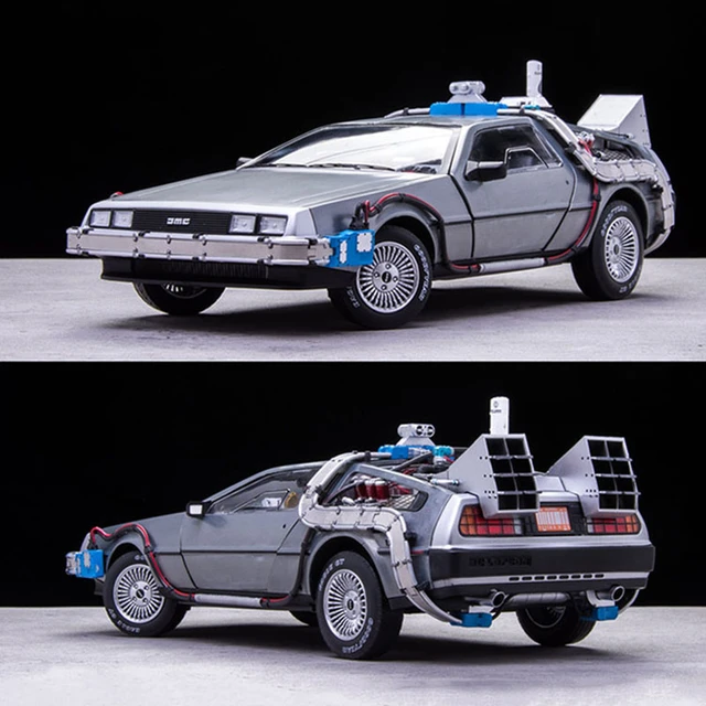 Diecast 1:18 Scale Number One Player Back To The Future Alloy Hot