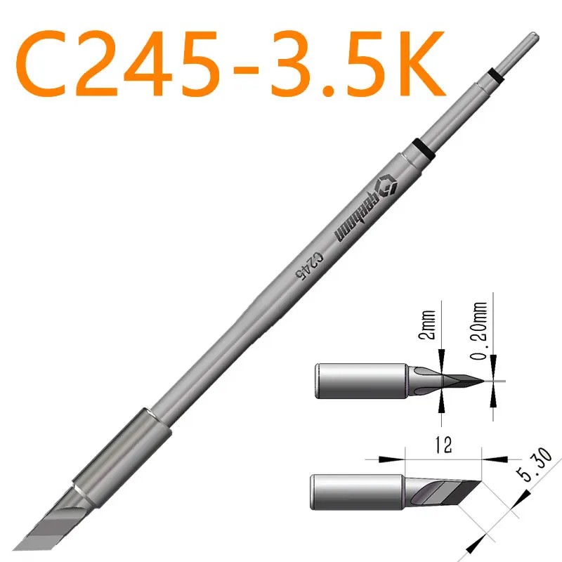 C245 Series Soldering Iron Tips Compatible with JBC 939 938 965 914 - Heat Conduction Tools for Electronic Repair