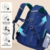 New Children School Bag Boy's Cartoon Backpack Primary Schoolbag Student's Backpack 1-6 Grades Boys Girls Spine Relief Backpack 3