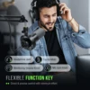 FIFINE USB/XLR Dynamic Microphone with Shock Mount,Touch-mute,Headphone Jack&Volume Control,for PC or Sound Card Recording -K688 4 FIFINE USB/XLR Dynamic Microphone with Shock Mount,Touch-mute,Headphone Jack&Volume Control,for PC or Sound Card Recording -K688 4