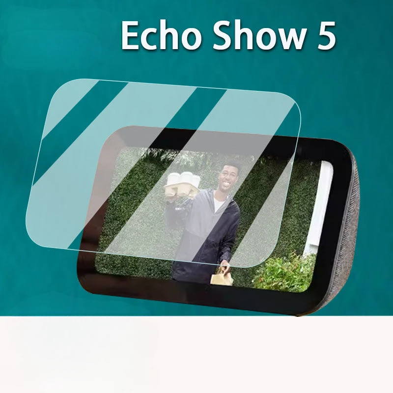 Vetro Temperato 9H Per Amazon Echo Show 5 2023 Pellicola Salvaschermo Per Amazon Echo Show 5 Cover Anteriore Pellicola Protettiva In Vetro