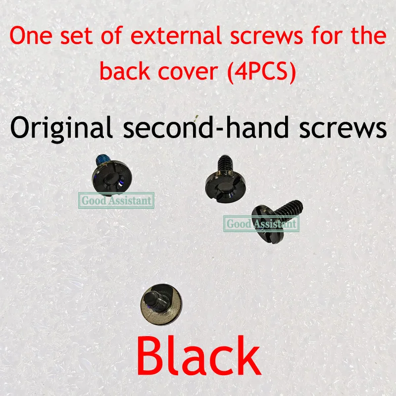 4pcs Black Screws