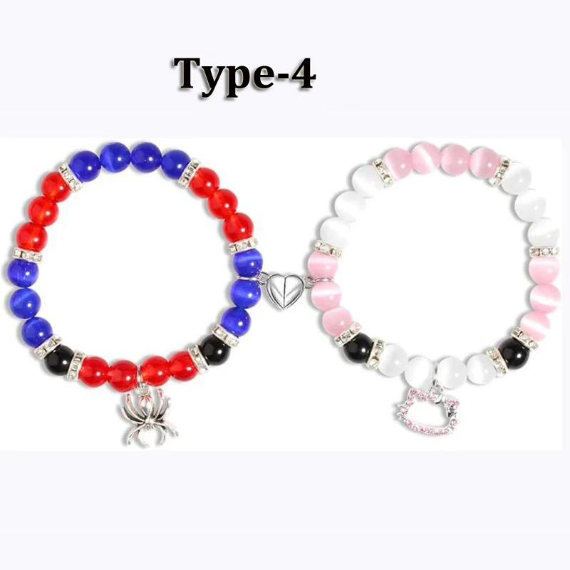 Spider Matching Bracelets For Couples Best Friend Bff Friendship Bracelet For Women Girls Cord String Rope Braided Bracelet