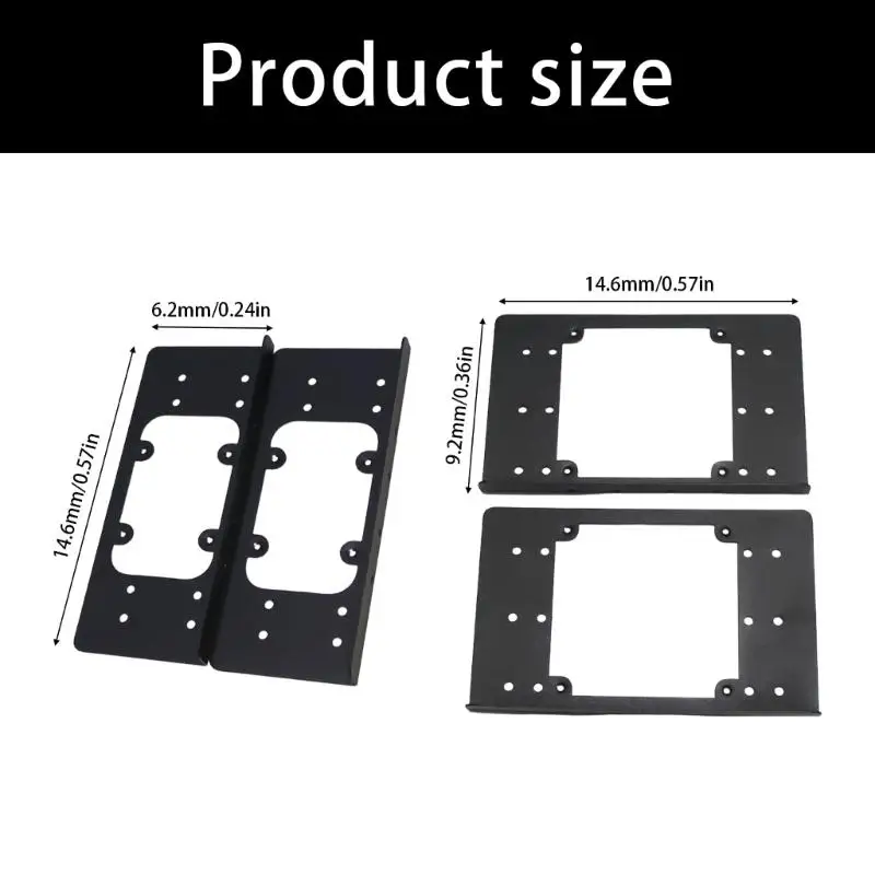 Y1UB 내구성 금속 하드 디스크 브래킷 팬 장착 프레임은 공기 흐름을 향상시킵니다.