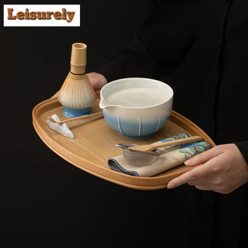 2PCS Melon Edge Gradient Matcha Brewing Cup With Pouring Spout Reusable Matcha Bowl Set Food Grade Japanese Green Tea Bowl Gifts