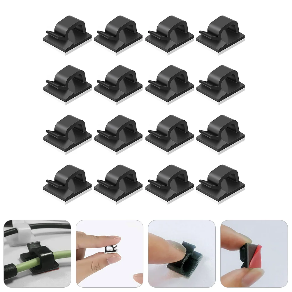 

Cable Clamp Mini Clips Home Supplies Decoration Light Adhesive Wire Cord Holder Self Hook