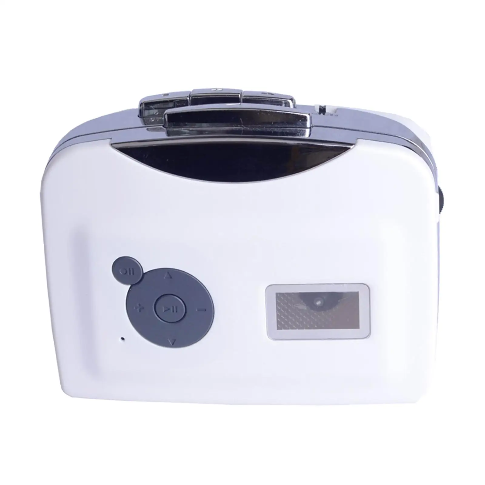 Portable Cassette Player Built-in Mic Volume Control Walkman Cassette Tape Recorder 3 Converter No PC Required
