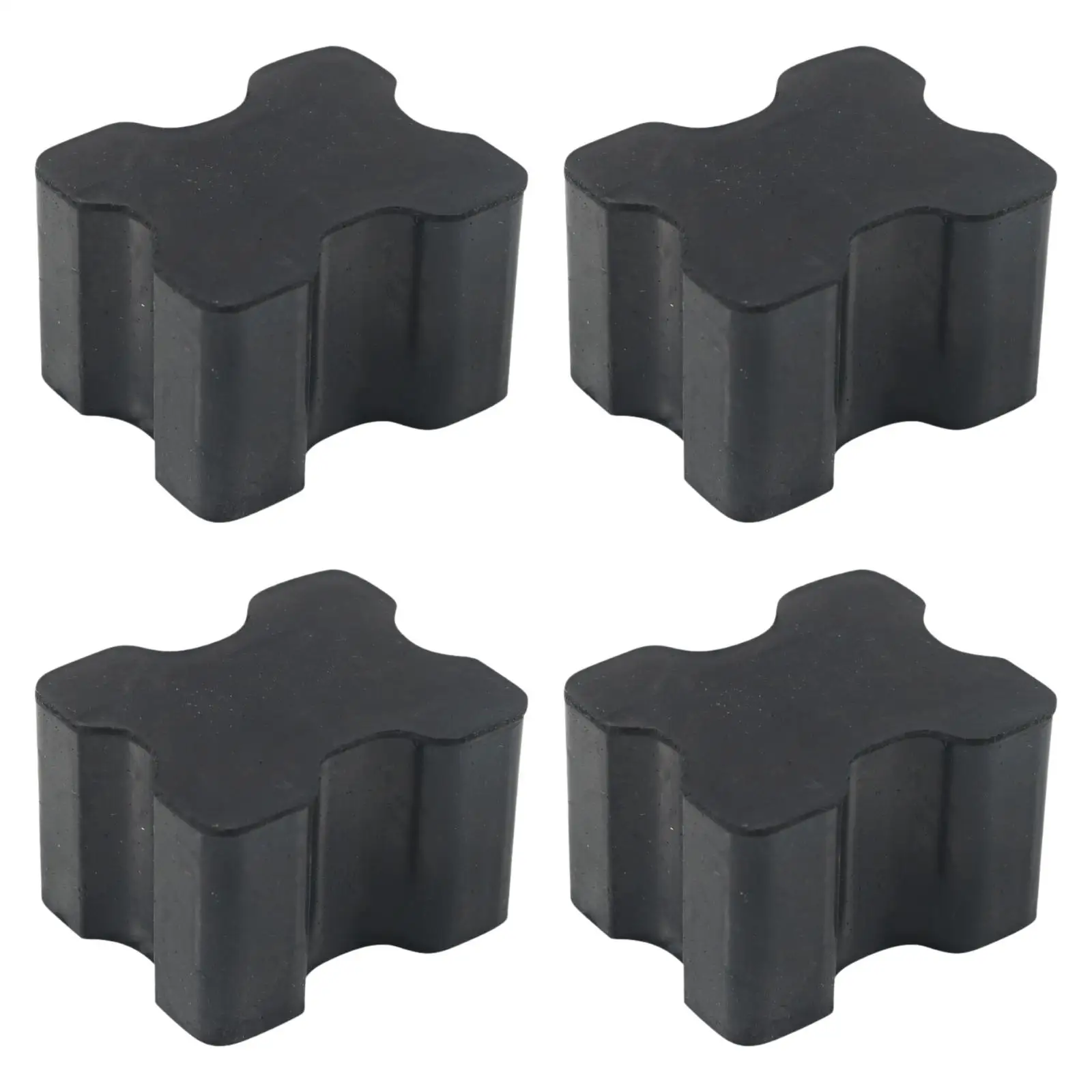 4 Pieces Car Coil Spring Spacers Coil Spring Booster Kit Black Heavy Duty Spiral Cushion Rubber Spacers