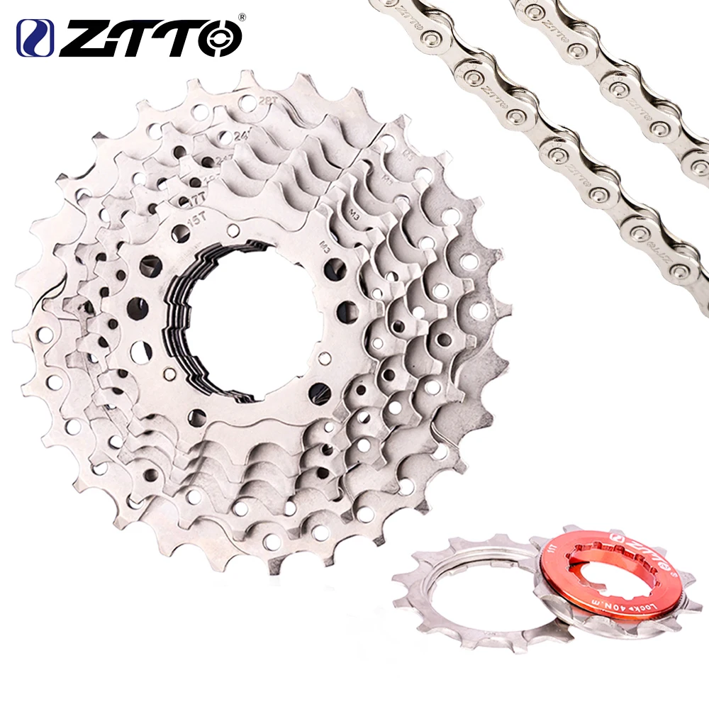 Cassette Vitesse Vélo Route BIKECO 8-11 Vitesses 11-25T à 11-36T - Large Ratio Shimano/SRAM
