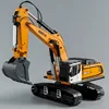 Huina New Product 1599 24-channel Ultra-wide Alloy Engineering Vehicle Remote Control Electric 1:14 Excavator Outdoor Toy Gift 4