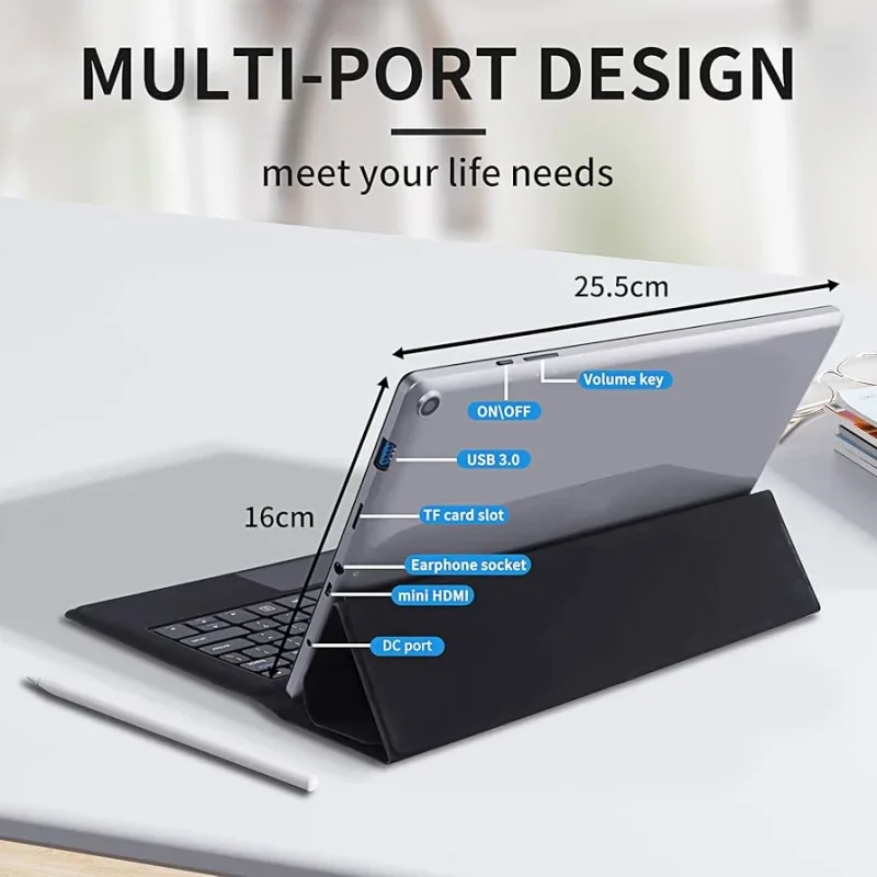 New Ezpad 10.1 Inch Windows 10 Tablet PC 4GB RAM 32GB ROM 64Bit 2 IN 1 Intel Z8350 CPU 1920x1200IPS 6500mAh Ultrathin Tablets 2