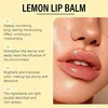 Lemon Ginger Lip Balm Remove Dark Balm Lighten Melanin Mask Gloss Oil Exfoliatings Clean Moisturizing Korean Lip Care Products 4