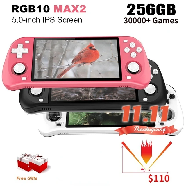 POWKIDDY Max2 Retro Open Source System RGB10 max 2 Handheld Game Conso –  Powkiddy official store