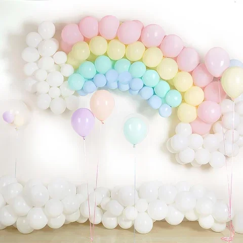 

30pcs 5inch Macaron Candy Latex Balloons Birthday Party Decorations Kids Wedding Party Baby Shower Balloon Stand Arch Decoratio