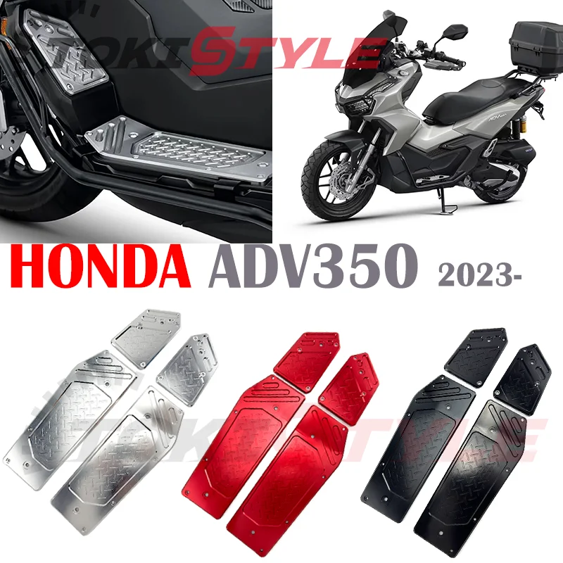 

Fit For Honda new ADV350 ADV 350 adv350 2022 2023 2024 Motorcycle Footrest Foot Pads Pedal Plate Pedals