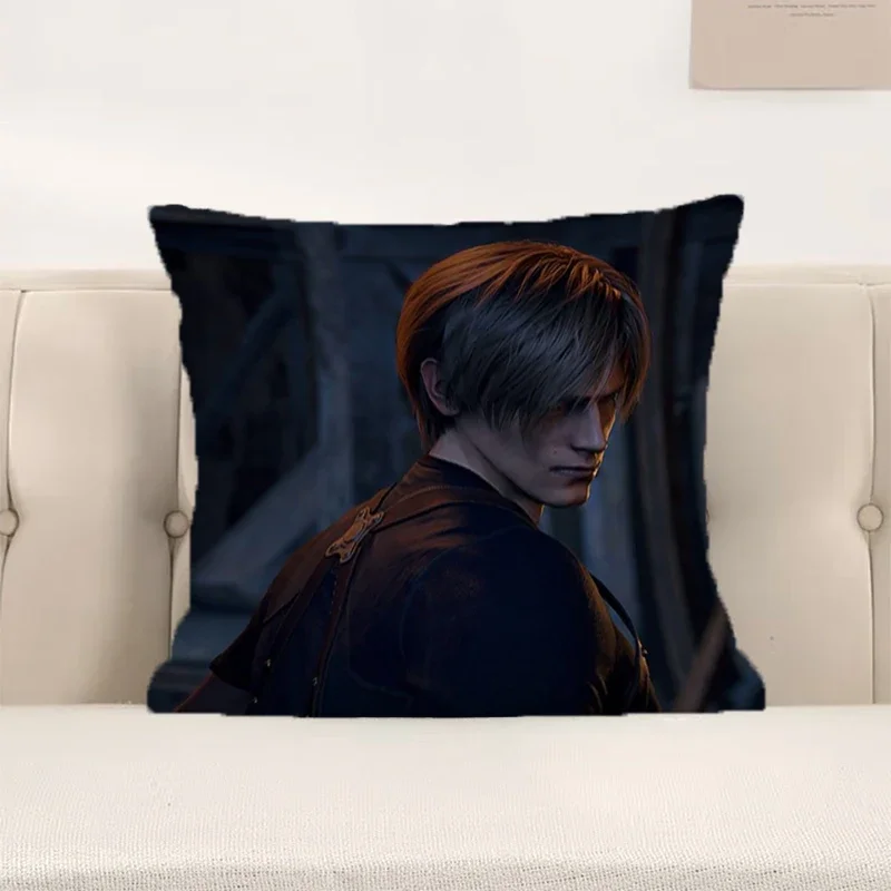 

Leon Kennedy Luxury Sofa Cushions Pillow Cover Pillowcase Decorative Pillowcases Pillows Covers Cushion Cases Hugs Home Textile