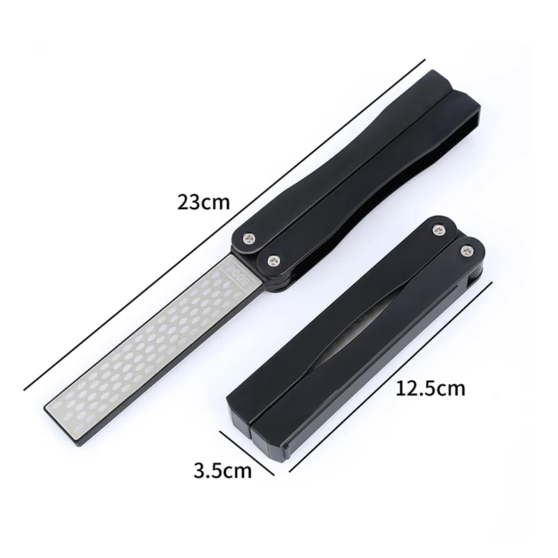 Double Sided Fold Diamond Knife Sharpener  Knife Sharpeners Pocket Knives  - Double - Aliexpress