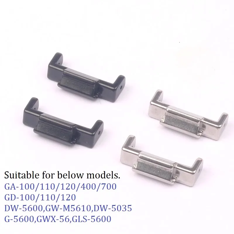Edelstahl-Uhrenarmband-Anschluss für Casio G-SHOCK DW5600 GW-M5610 GWM5610 GA110 GA100 GA120 GA2100 GM2100 Armbandadapter – Detail 3