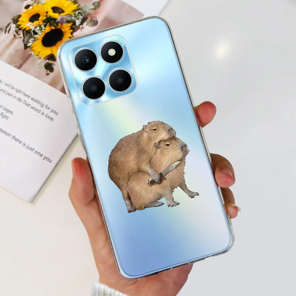 Elegant Pattern Soft Silicone TPU Phone Back Cover