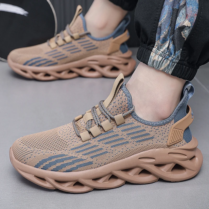 Sommer Männer lässig Turnschuhe Mesh atmungsaktive Sportschuhe billig groß plus Größe 47 48 49 50 51 52 Drops hipping – Detail 9