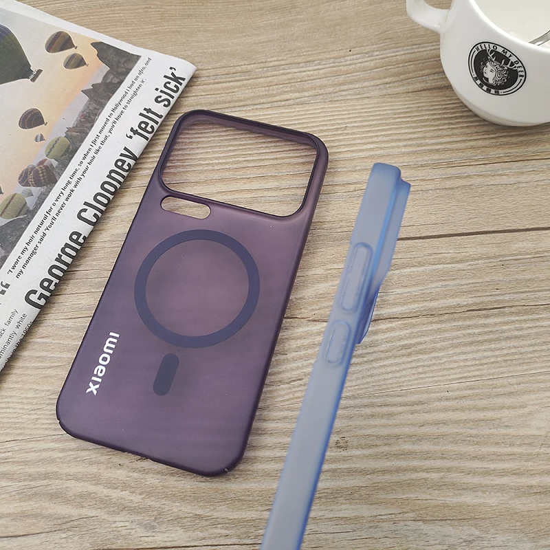 Ultra Thin Matte Magnetic Wireless Charging Shockproof Case