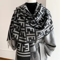 New Winter Scarf Thick Warm Cashmere Like Shawl Versatile Neck Wrap Fashion Winter Outdoor Coldproof Windproof Blanket Scarves