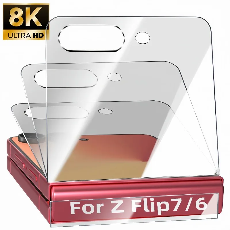 Ultimate 8-in-1 Screen and Hinge Protection Set - Tempered Glass & Anti-Scratch Film