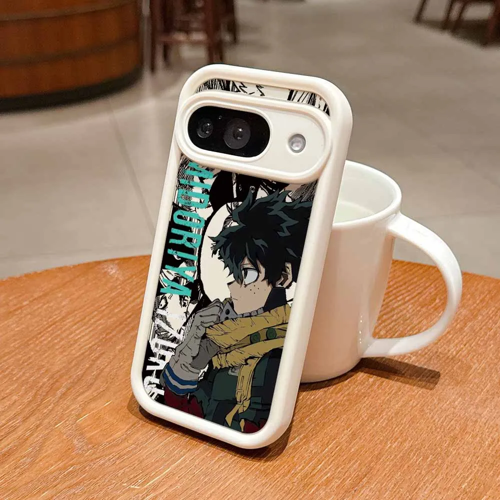 My Hero Academia Passion Soft TPU Fashion Phone Case with Eyes Ladder Lanyard