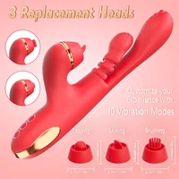 5 IN 1 Gewindeschneidender Stoßdildo-Vibrator für Frauen, G-Punkt-Vibrator, Klitoris-Stimulator, weiblicher Masturbator, Sexspielzeug für Erwachsene 4