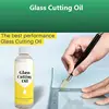 Glass Cutting Oil Glass Drill Bit Fluid Easy To Use Multipurpose 120ml Mirrors Cutting Tool Fluid For Stained Glass Cutting 2