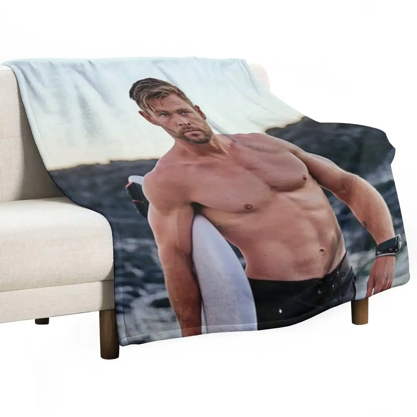 

Chris Hemsworth Throw Blanket Weighted Soft Blankets