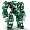 Superheroes Mecha Building Blocks Toys for Boys Super Armor Robot Model Military Warrior Action Figures Gifts for Kids Children 5