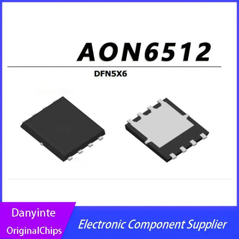 

NEW [ 50PCS/LOT ] AON6512 AO6512 N6512 6512 MOSFET N-channel 8DFN(5x6)