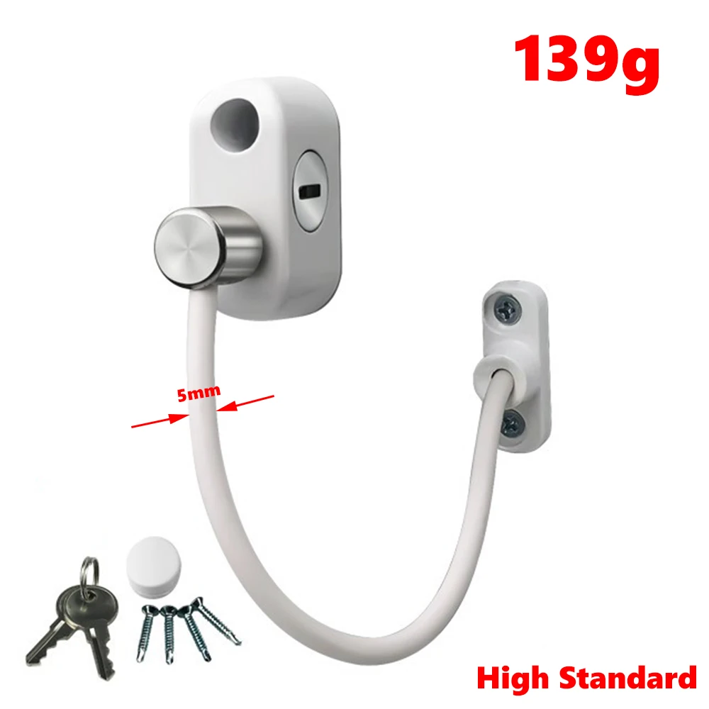 StainlessSteelWindowLockChildrensSafetyLockHighriseFalling