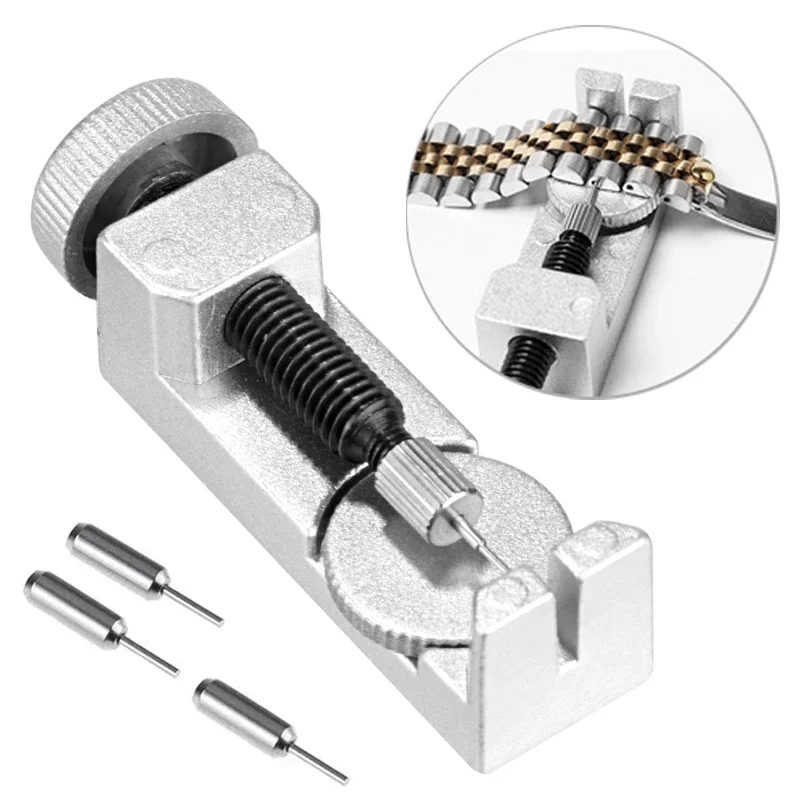 Metal Watch Strap Repair Tool Kit - Adjustable Pin Opener and Detaching Device