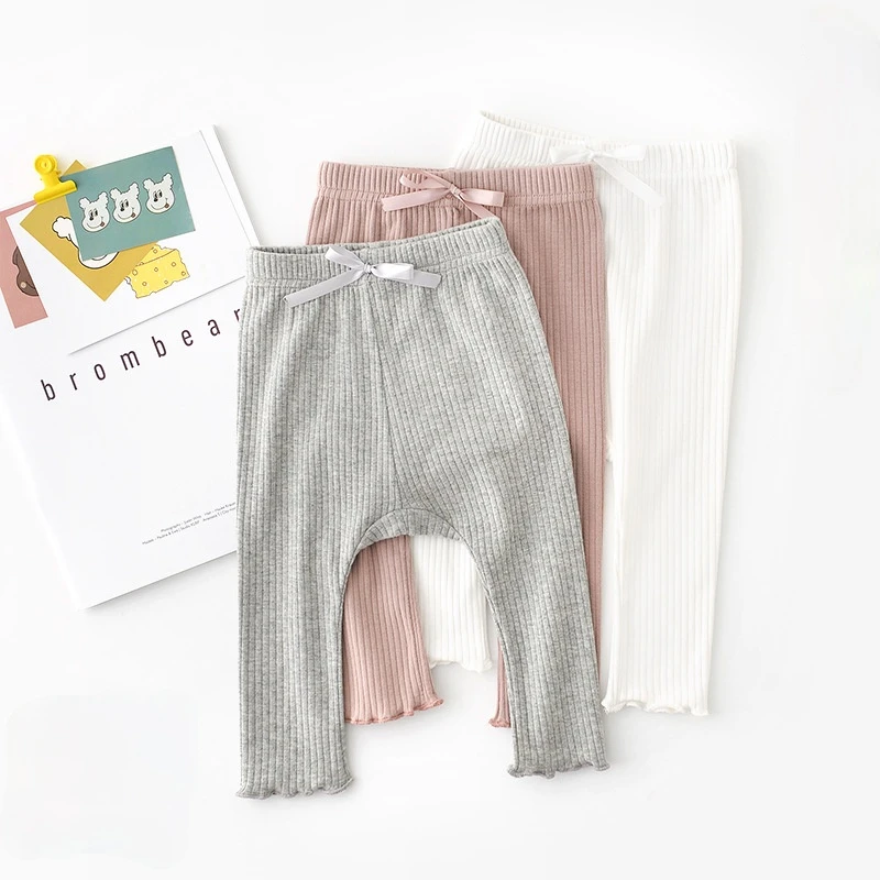 Baby Leggings Infant Newborn Girls Boys Cotton Soft Nightwear Trousers 0-30 Months baby leggings cotton pants baby trousers