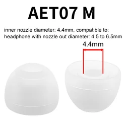 Acoustune Double Flange Eartips - Premium Earphone Accessories - 2 Pairs (AET07 M)