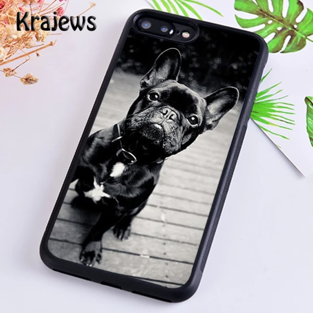 Stylish Black French Bulldog Dog Phone Case Cover