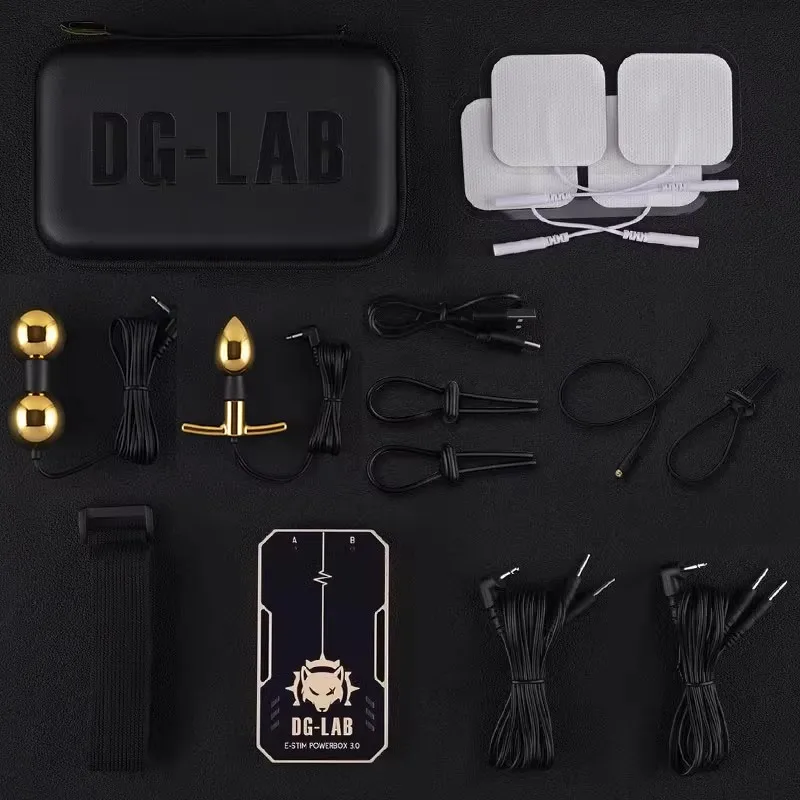 DG-LAB 3.0 E-Stim Power Box Medical Themed APP Control Electric shock SM Sex Electrical Stimulator Device Sex Toys For Couples