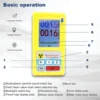 BR-6 Geiger Counter Nuclear Radiation Detector Personal Dosimeter X-ray Beta Gamma Detector LCD Radioactive Tester Marble Tool 4